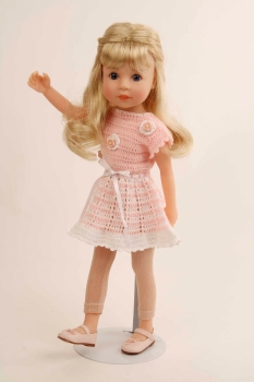 Schildkröt Stehpuppe Yella 46 cm blondeHaare  NEU 2025